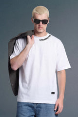 Underrated Curve White Oversized T-shirt