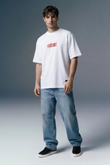 Underrated Mirror White Oversized T-shirt