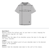 Measurement Guide of Women Oversized T-Shirt