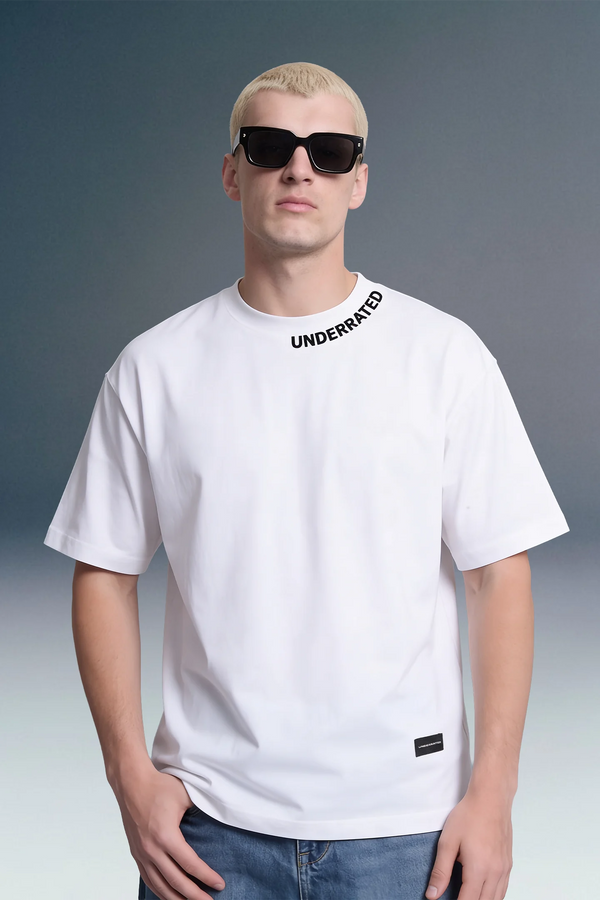 White Printed T-Shirt