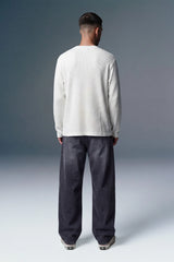 Faded Black Men's Baggy Jeans