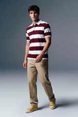 Maroon Rugby Polo T-Shirt