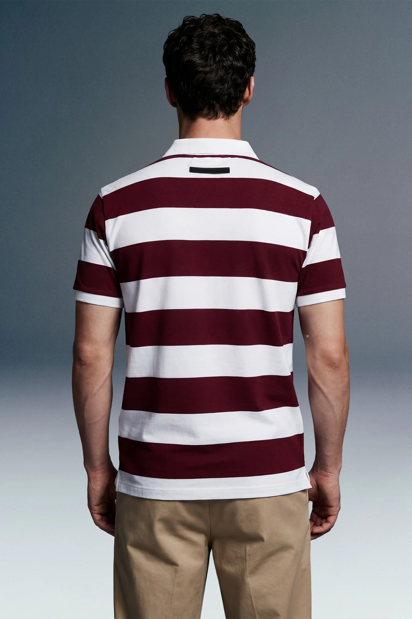 Maroon Rugby Polo T-Shirt
