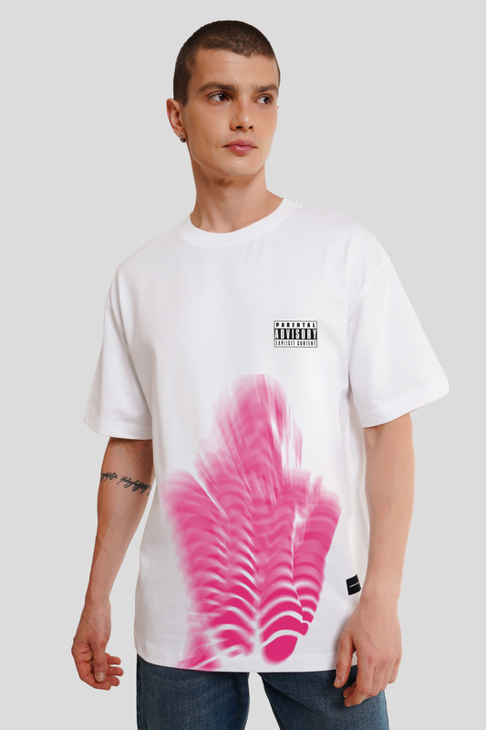 Parental Advice White Oversized T-shirt Men