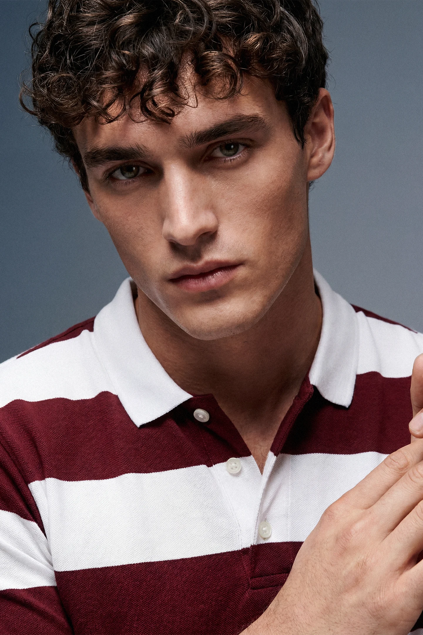 Maroon Rugby Polo T-Shirt