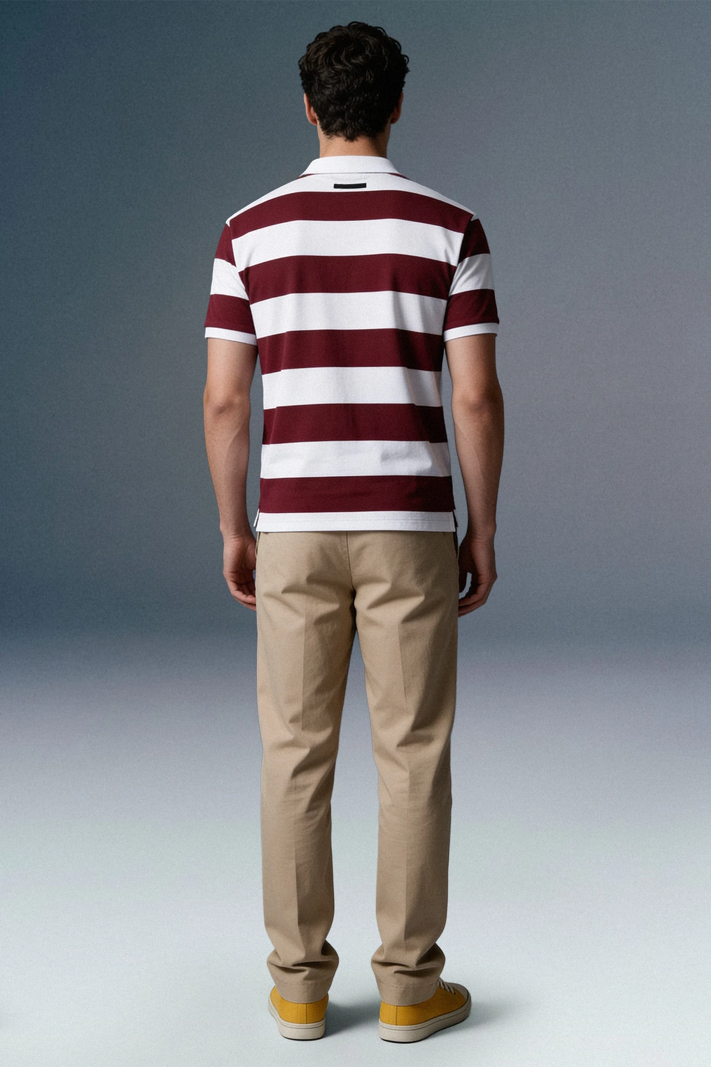 Maroon Rugby Polo T-Shirt