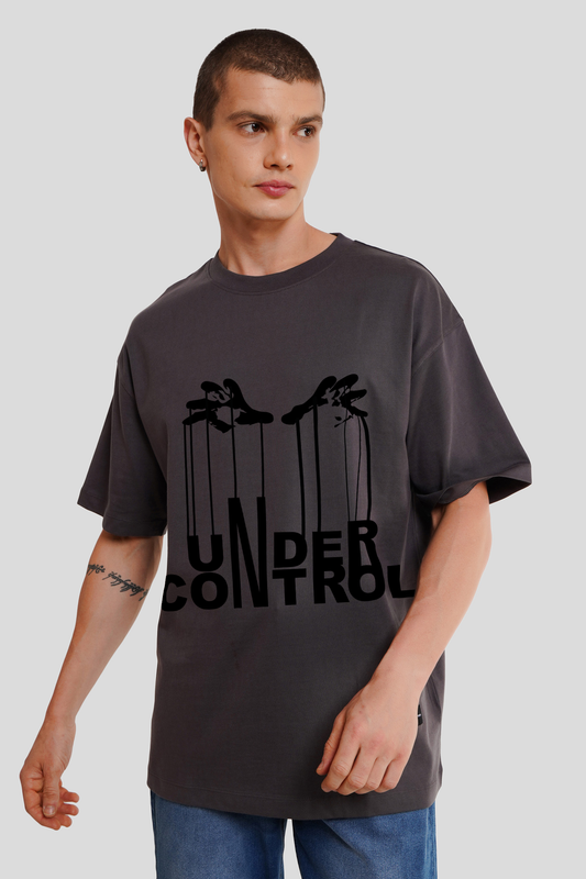 Puppet Strings Grey Oversized T-shirt Men