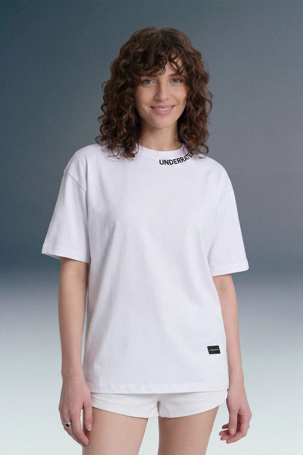 White Oversized T-shirt Women