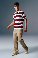 Maroon Rugby Polo T-Shirt