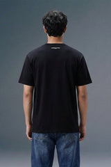 Underrated Alpha Black Regular Fit T-shirt