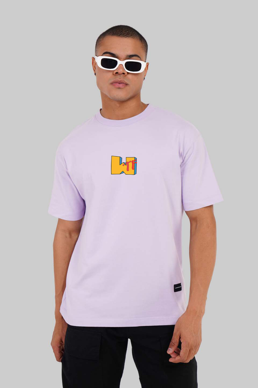 WTF Lavender Oversized T-shirt Men