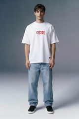 Underrated Mirror White Oversized T-shirt