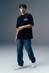 Underrated Alpha Black Oversize Fit T-shirt